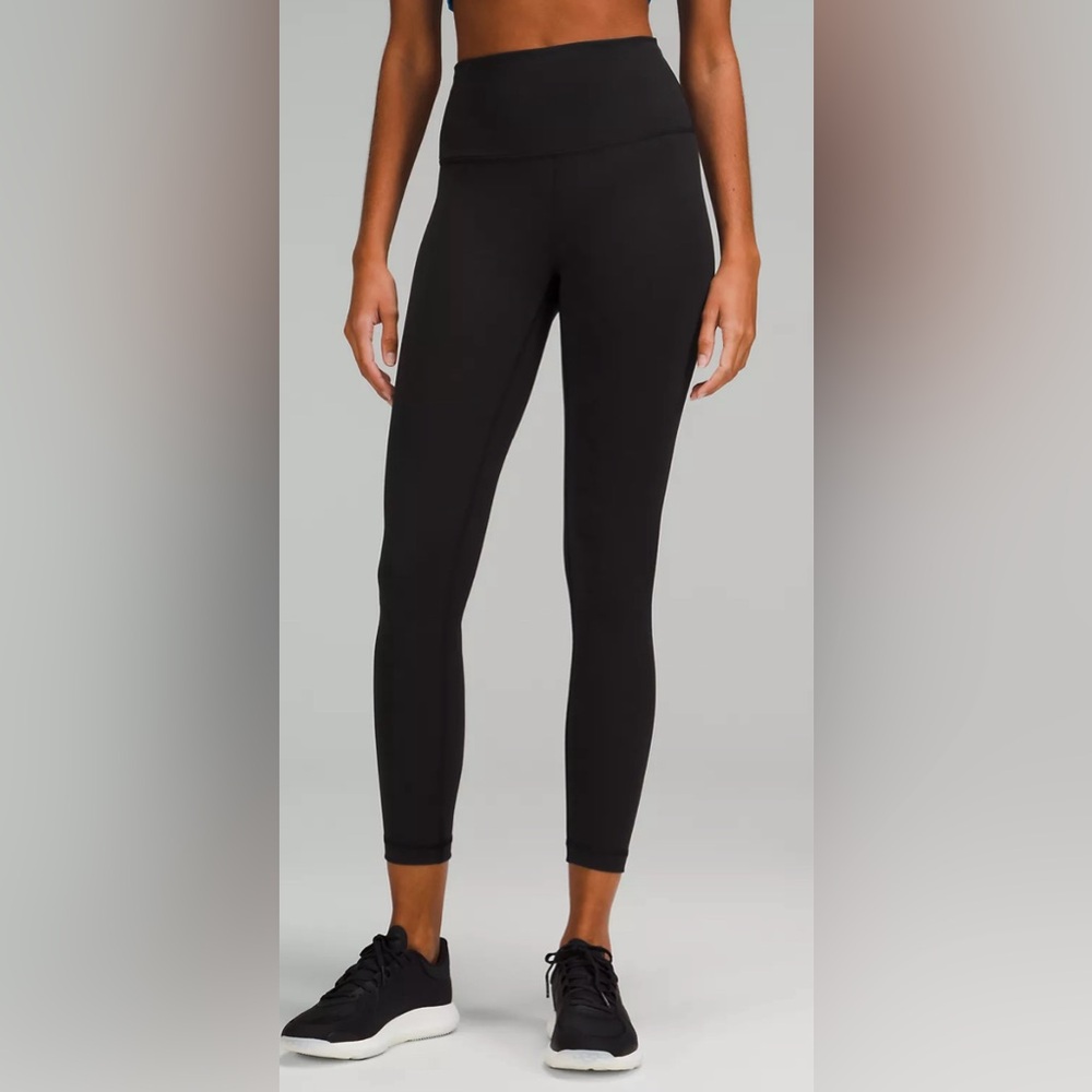 Lululemon Wunder Train Leggings Size 2 Black 25” length
